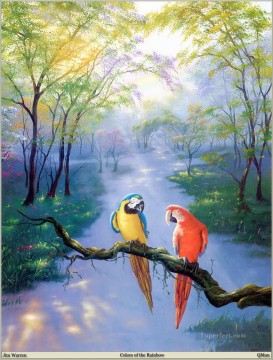 Fantasía popular Painting - colores del arcoiris fantasía